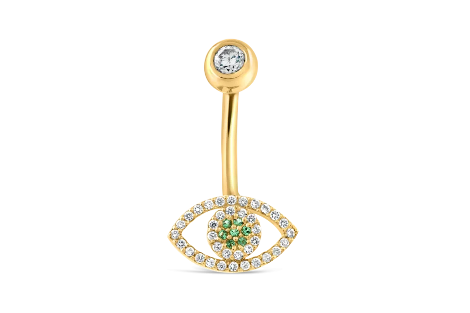 Eye Belly Jewellery Yellow