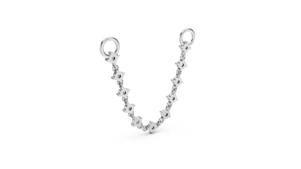 Diamond Chain White (2)