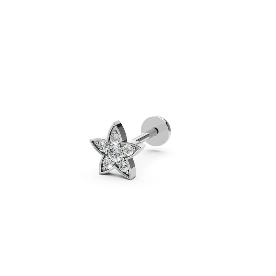 Diamond Star 4.5 mm white